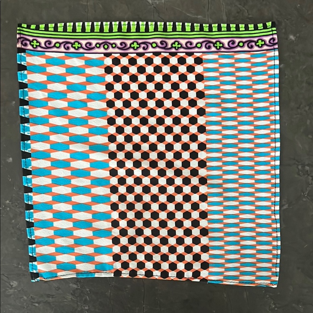Colorful Geometric Pattern Pocket Square Pocket Pop!